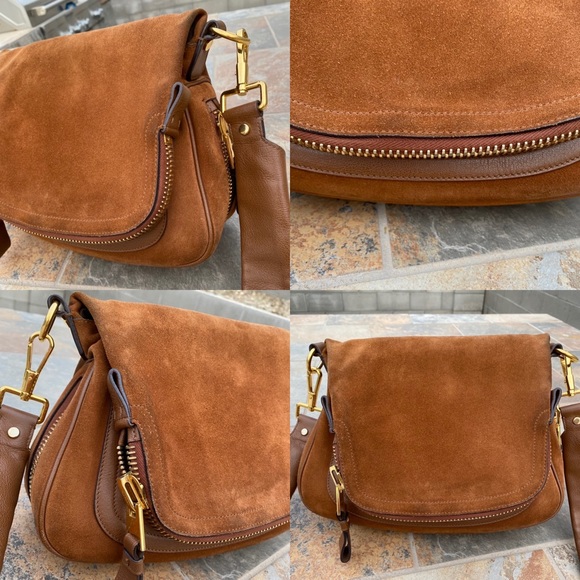 SOLD Tom Ford Suede Leather Jennifer Crossbody - Picture 4 of 15